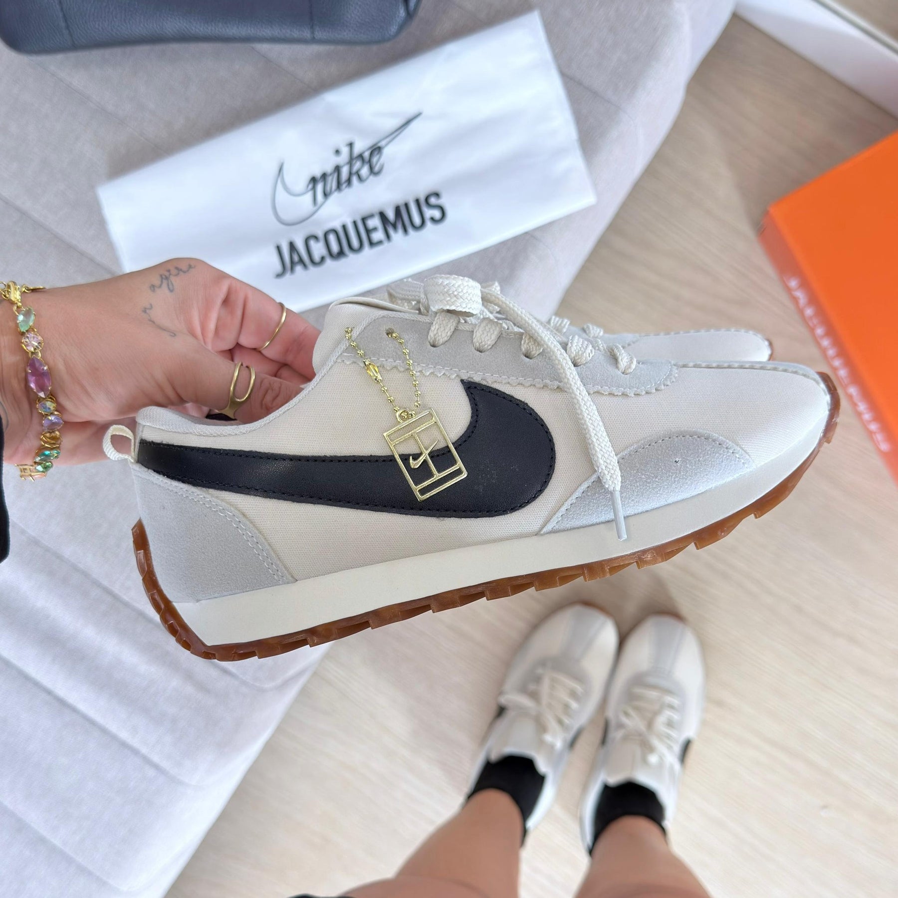 TĂȘnis Nike Jacquemus Moon Shoe - Off / Preto