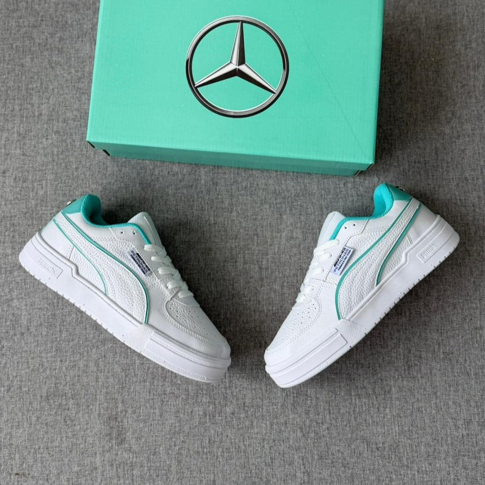 Tênis Puma Mercedes 2.0 - Branco / Verde Água