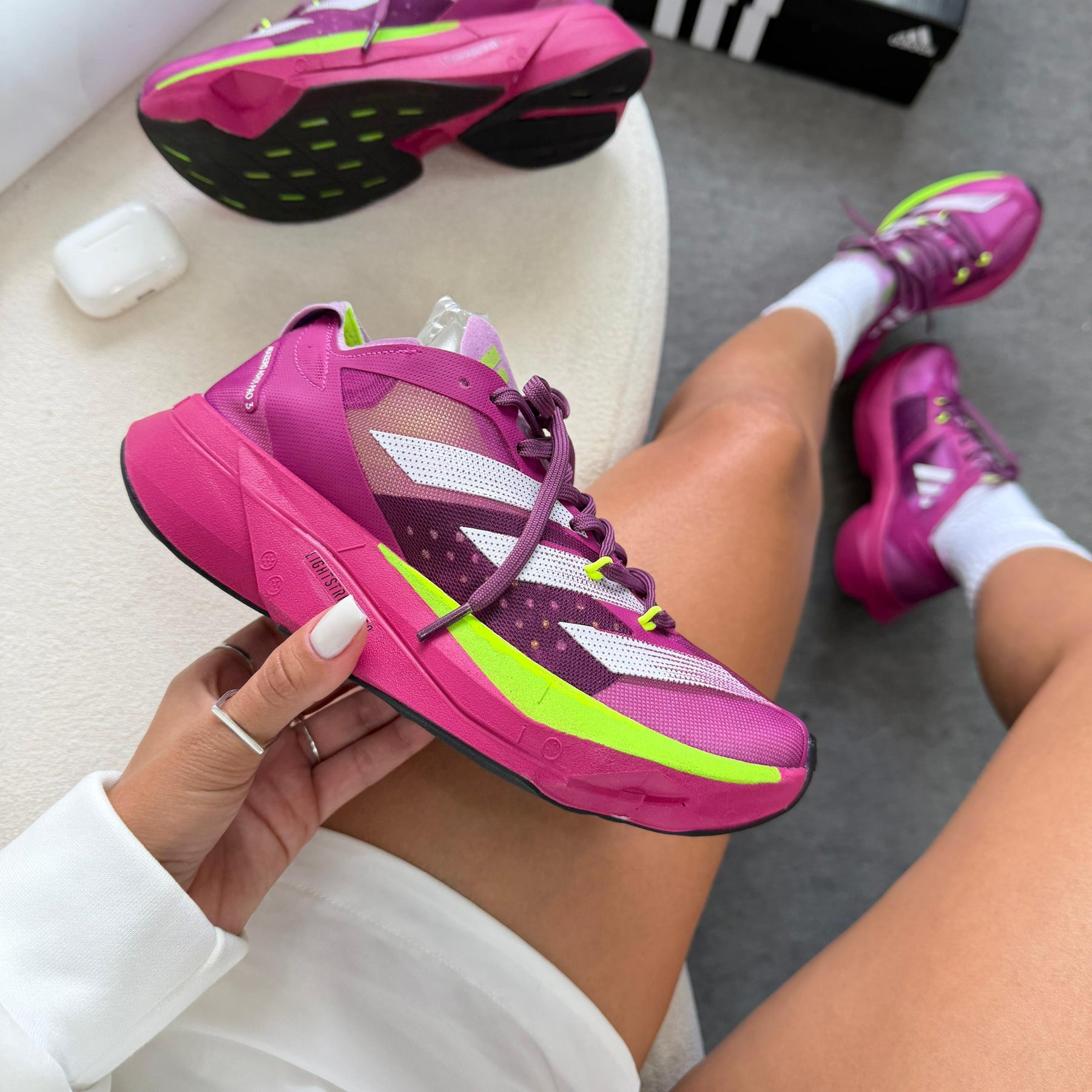 Tênis Adidas Adizero Adios PRO 3 - Uva