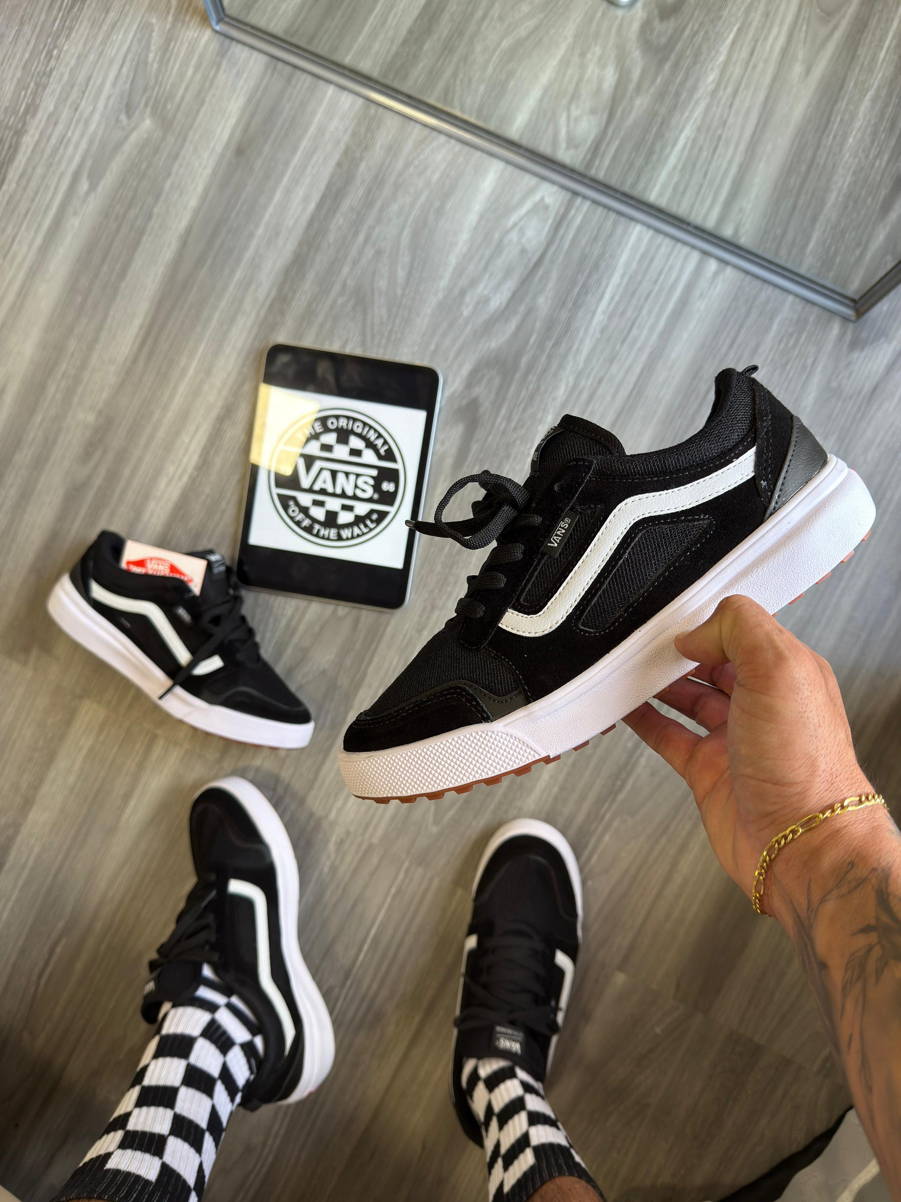 TĂNIS Vans Ultrarange 3D - Preto / Branco