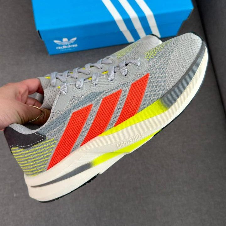 Tênis Adidas Duramo Speed - Cinza / Laranja