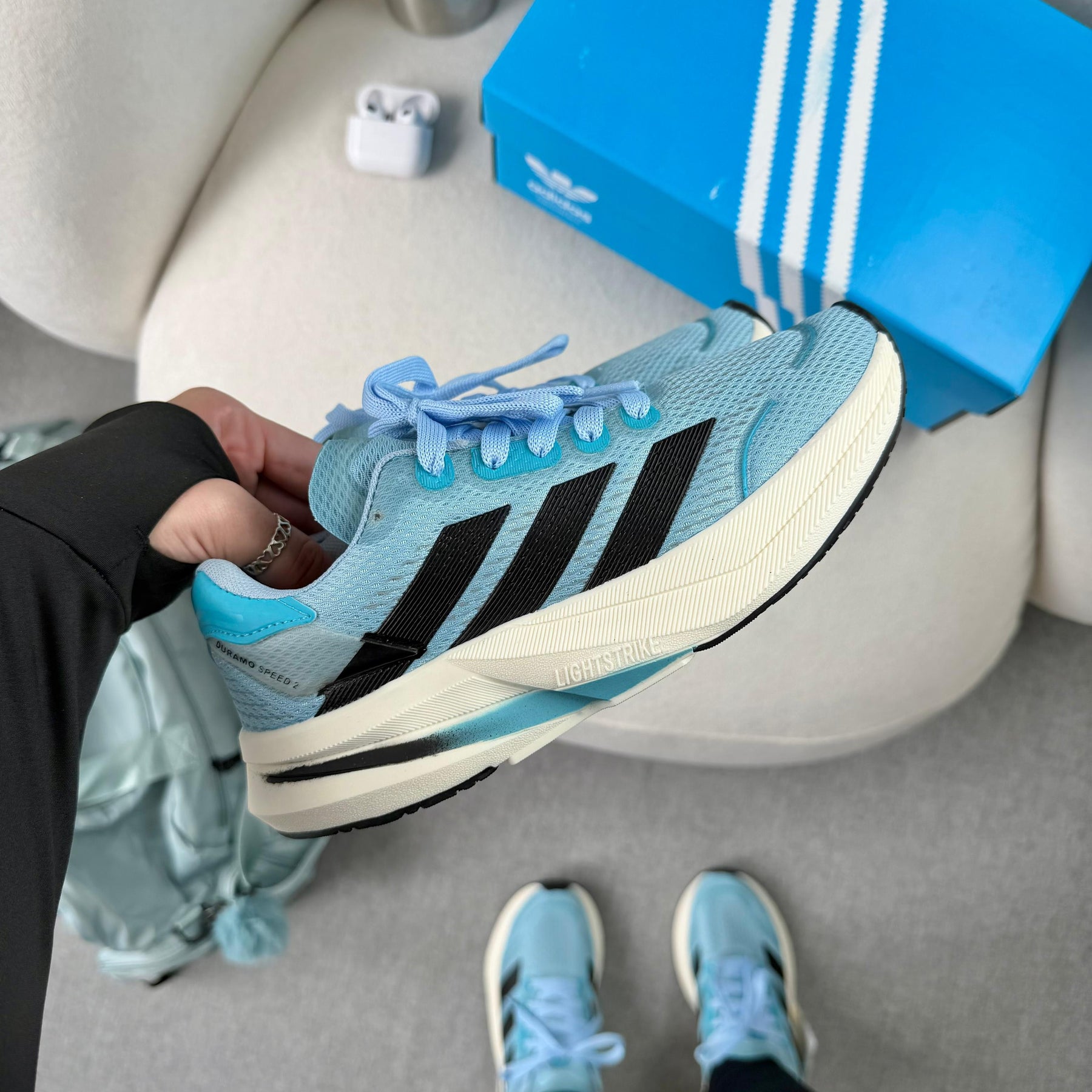 Tênis Adidas Duramo Speed 2 – Azul - Branco