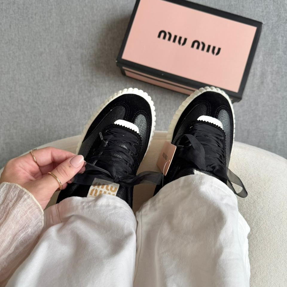 TĂȘnis Casual Miu Miu - Preto