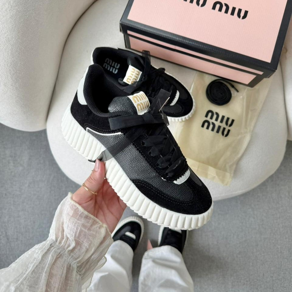 TĂȘnis Casual Miu Miu - Preto