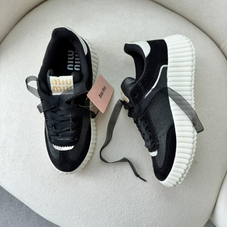 TĂȘnis Casual Miu Miu - Preto