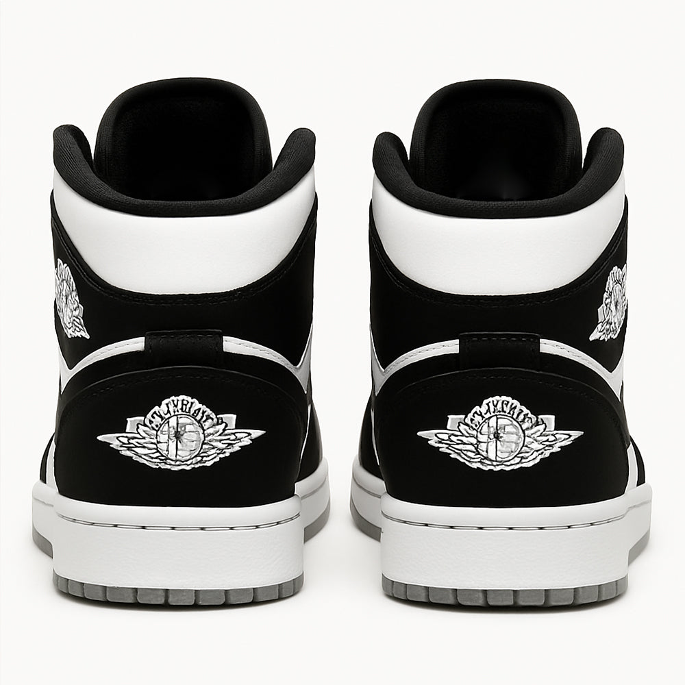 TĂȘnis Air Jordan 1 - Preto / Branco