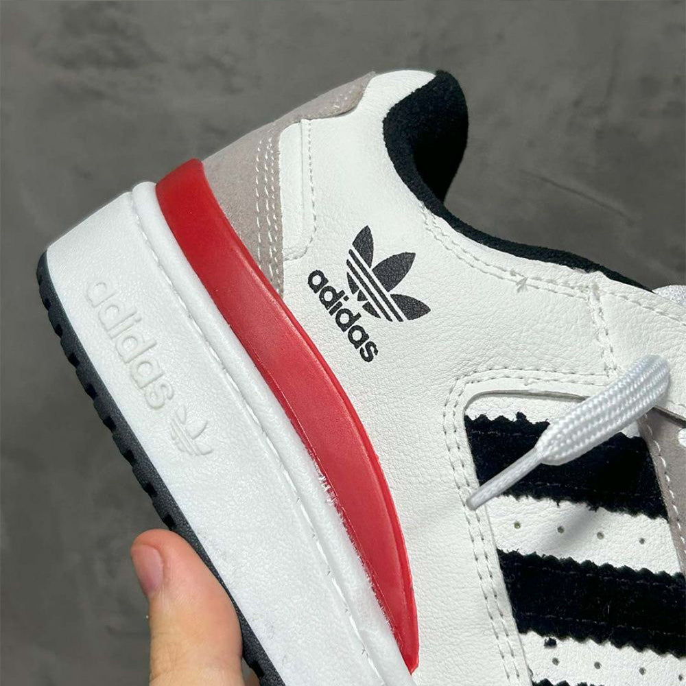 Tênis Adidas Forum Low 84 ADV - Cinza / Vermelho