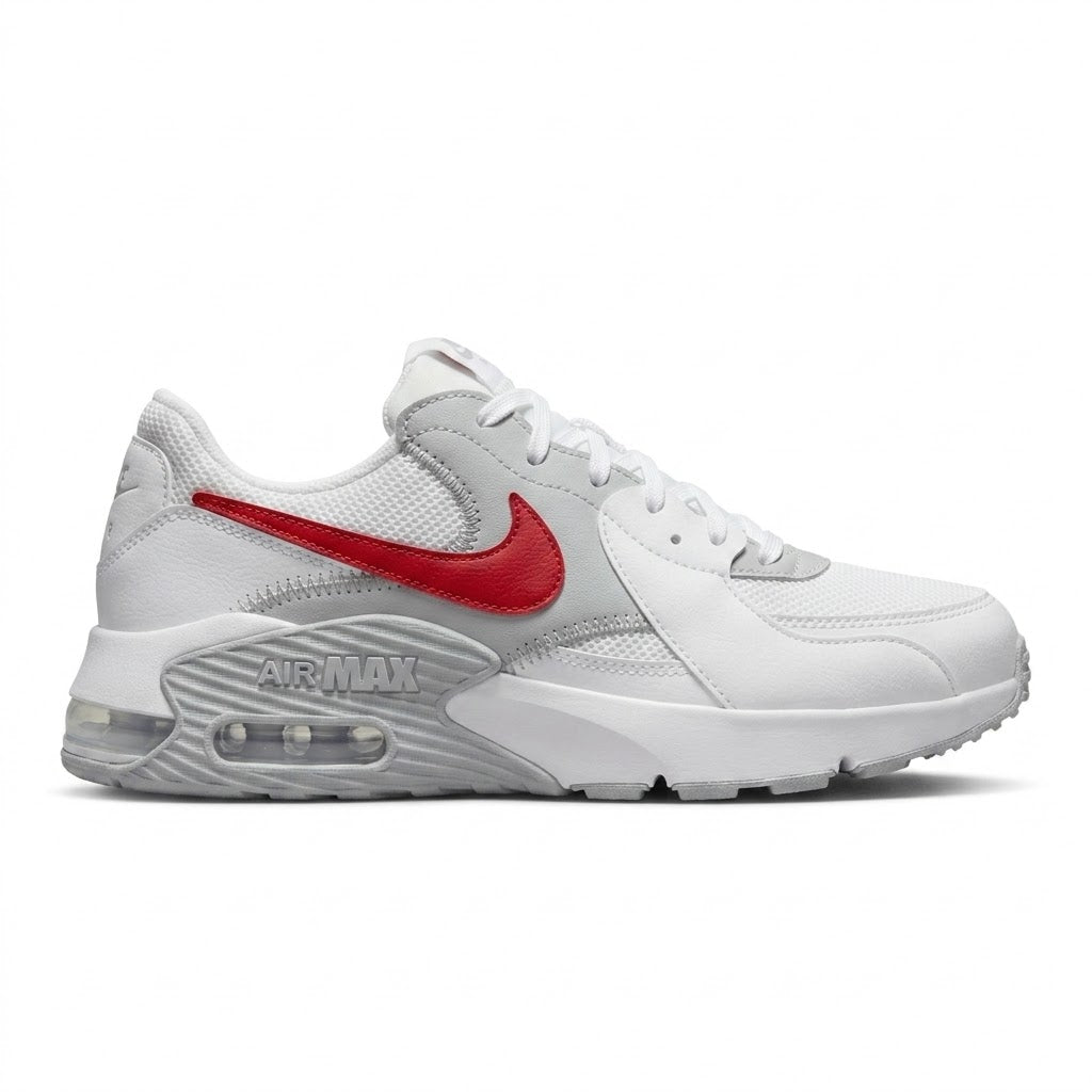 TĂȘnis Nike Air Max Excee - Branco / Cinza / Vermelho