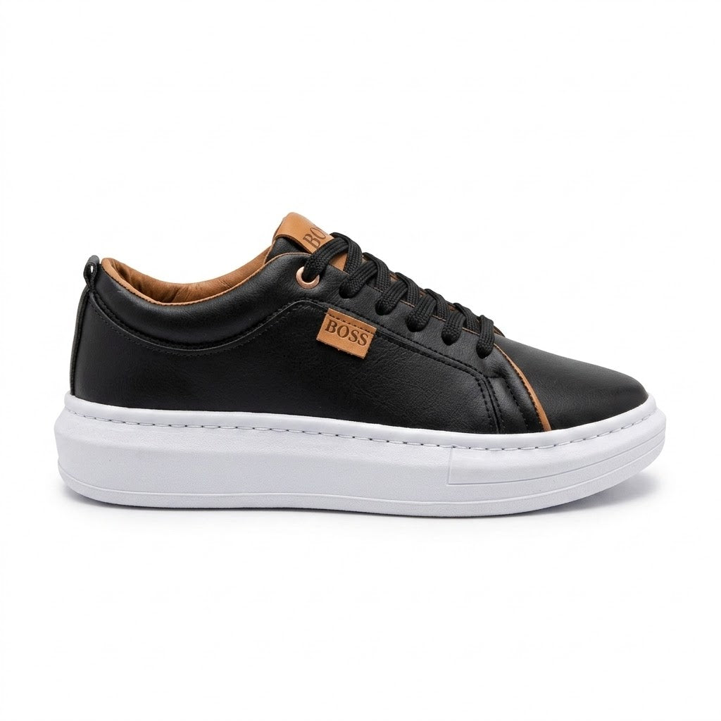 Tênis Hugo Boss Sintético - Preto