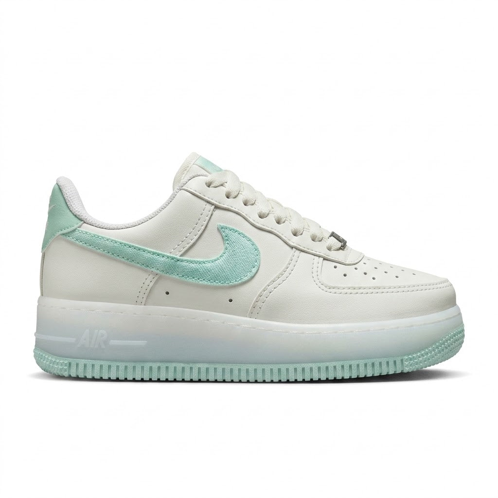 Tênis Air Force One - Off / Verde Metálico