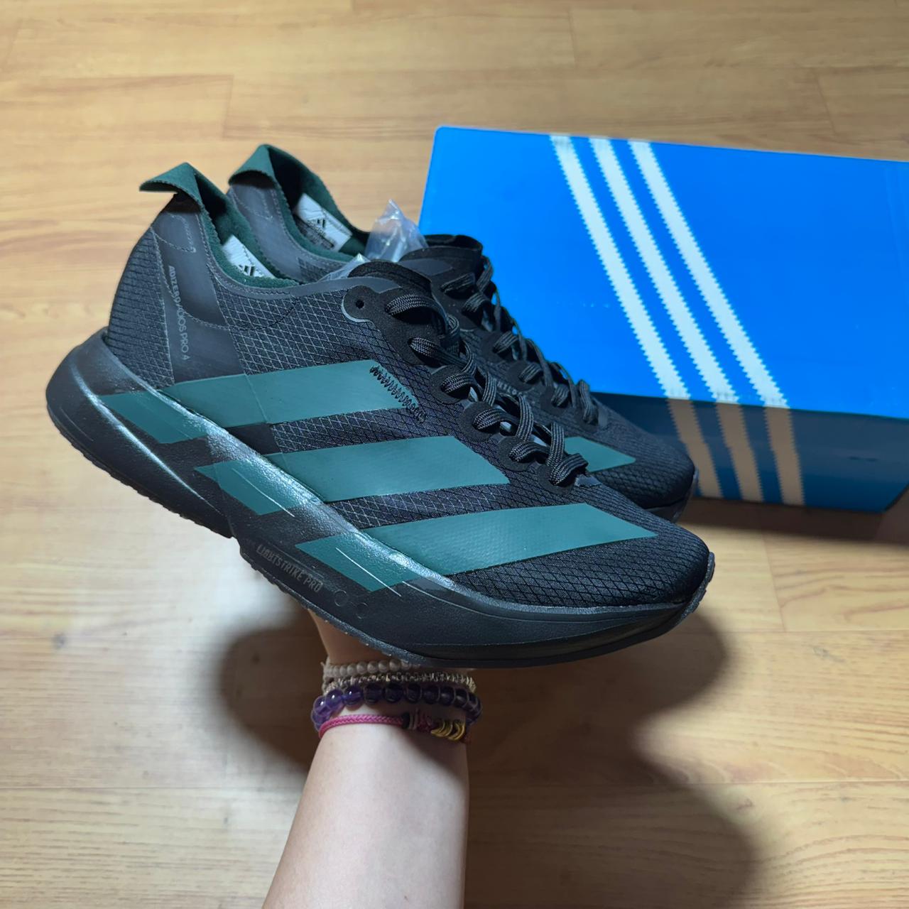 Tênis Adidas Adizero Pro 4 - Preto / Verde