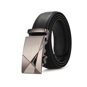 Cinto Social Masculino - Fivela com trava automática