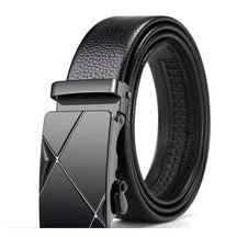 Cinto Social Masculino - Fivela com trava automática