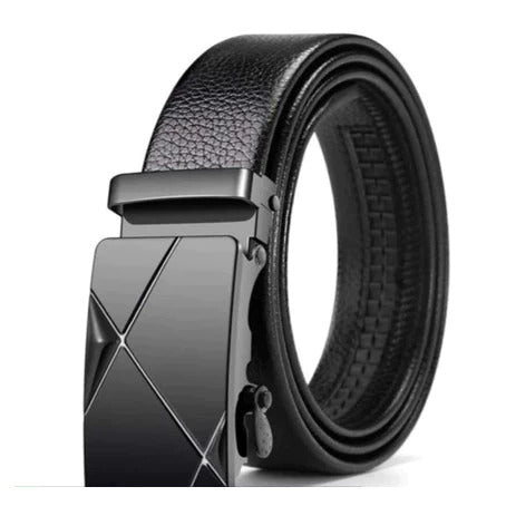 Cinto Social Masculino - Fivela com trava automática