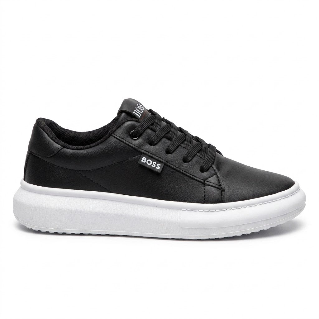 Tênis Mule Boss Late - Preto / Branco