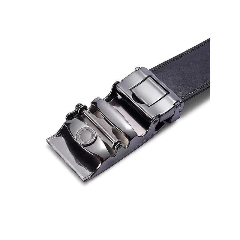 Cinto Social Masculino - Fivela com trava automática