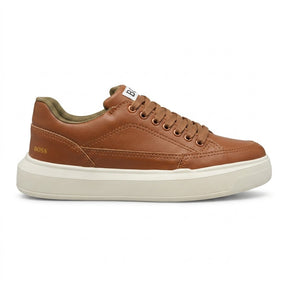 Tênis Hugo Boss - Courino Caramelo
