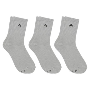Kit 3 Pares de Meias Cano Médio Atoalhada
