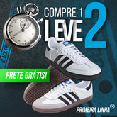 [COMPRE 1 LEVE 2] Tênis Samba OG Adidas  - Branco / Branco