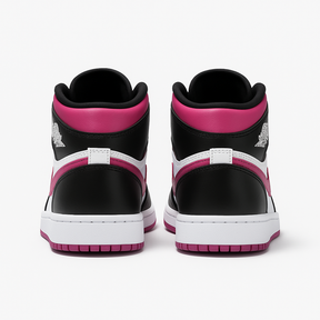 Tênis Air Jordan 1 - Rosa / Preto