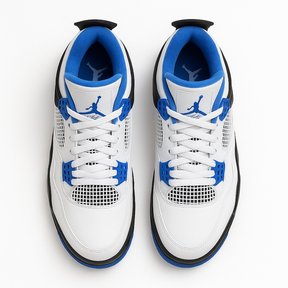 Tênis Air Jordan Retro 4 - Branco / Azul