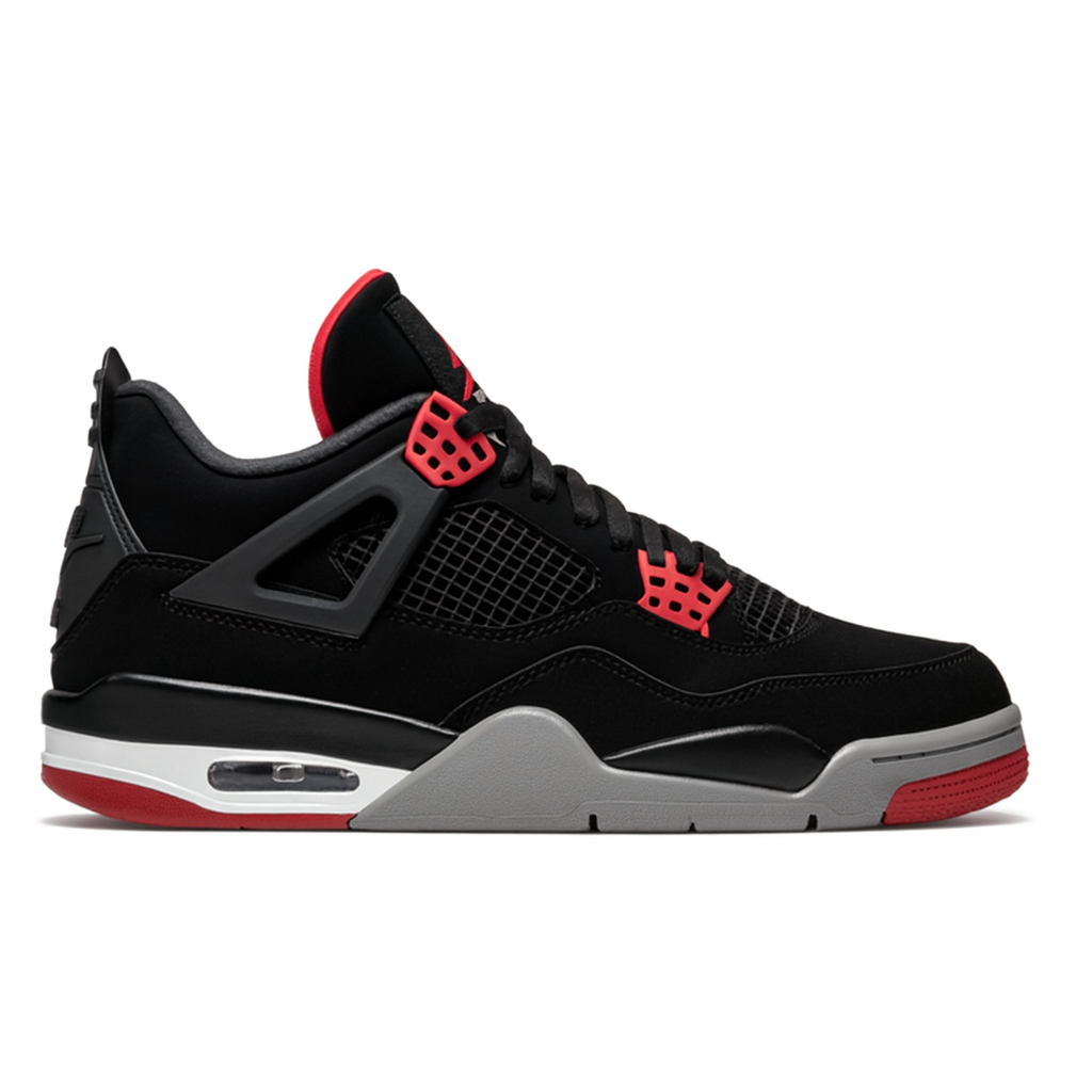Tênis Air Jordan Retro 4 - Preto / Vermelho
