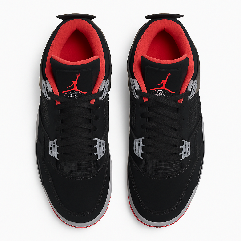 Tênis Air Jordan Retro 4 - Preto / Vermelho