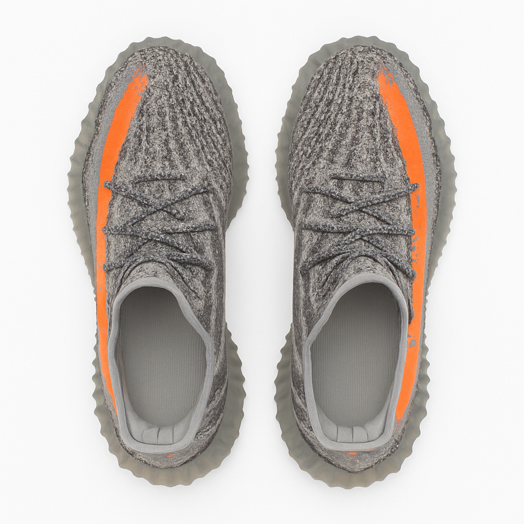 Tênis Yeezy Boost 350 - Beluga Cinza Laranja