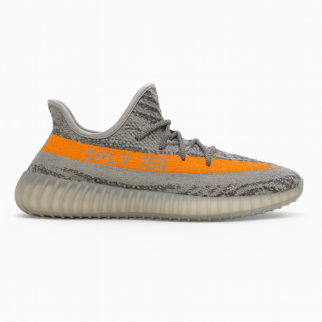 Tênis Yeezy Boost 350 - Beluga Cinza Laranja