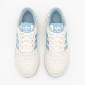 Tênis Adidas Forum Low – Branco / Azul Bebê