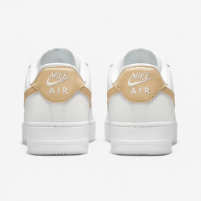 Tênis Air Force One - Branco / Amendoa