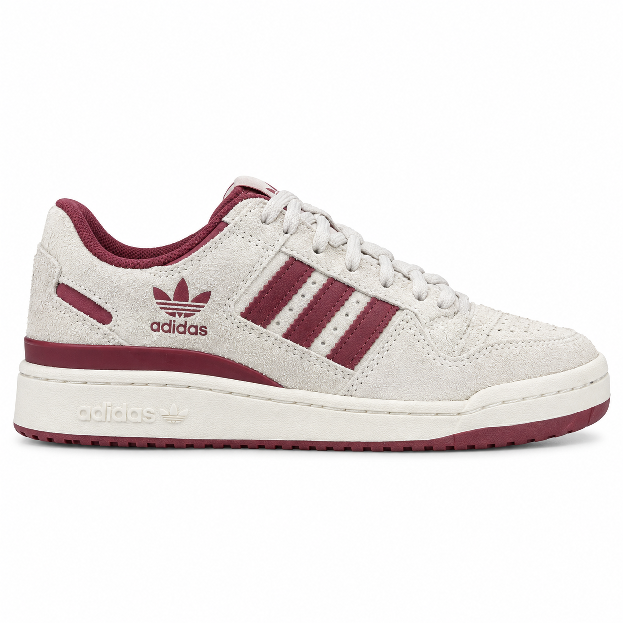 TÊNIS Adidas Fórum Low 00s - Cinza / Bordô