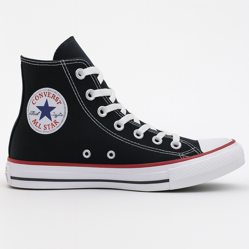 Tênis Converse All Star Cano Médio - Preto