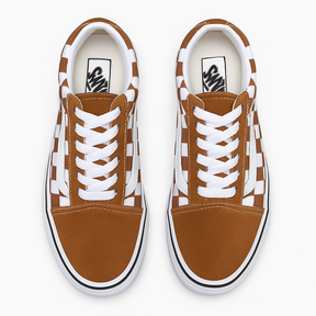 Tênis Vans KNU – Caramelo Xadrez