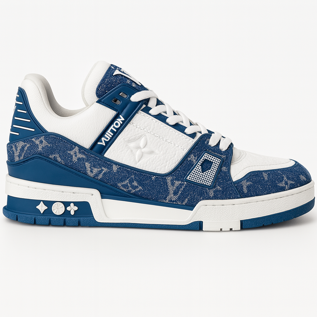 Tenis Louis Vuitton - SKATE azul
