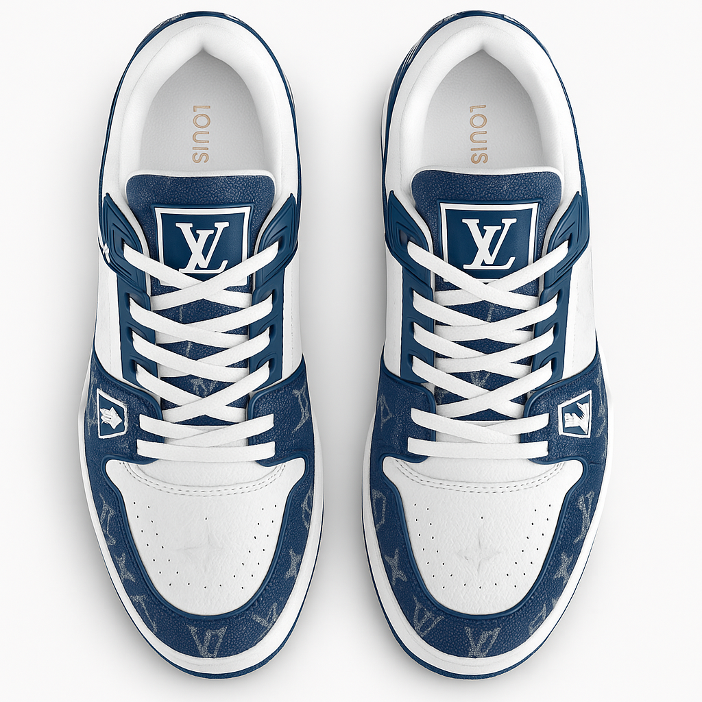 Tenis Louis Vuitton - SKATE azul