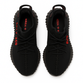 Tênis Yeezy Boost 350 - Preto Vermelho