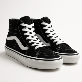 Tênis Vans Bota- Preto / Branco