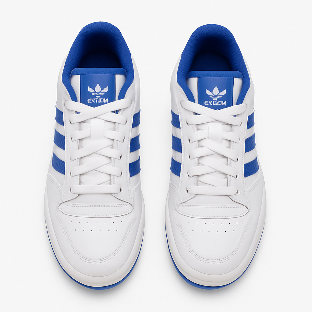 Tênis Forum Low 84 ADV - Branco / Royal