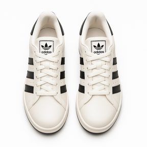 Tênis Adidas Campus - branco/preto