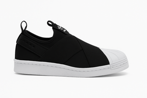 Tênis Superstar Slip-On - Preto/Branco
