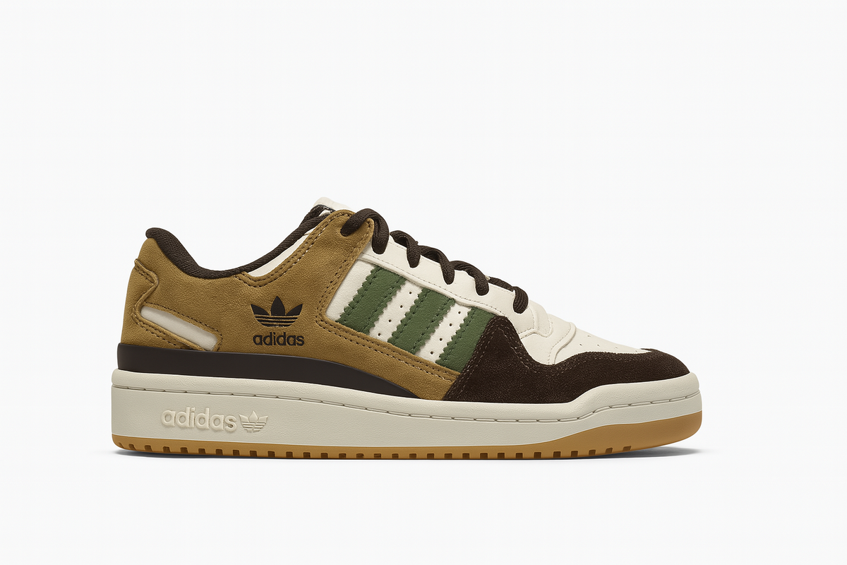 Tênis Forum Low 84 ADV - Bege / Verde
