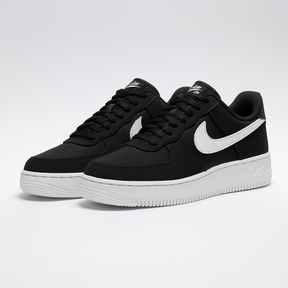 Tênis Air Force One - Preto / Marfim