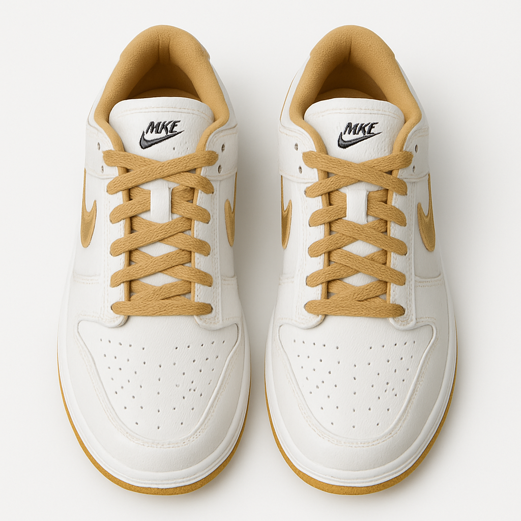 Tênis Dunk Low - White Gold Infantil