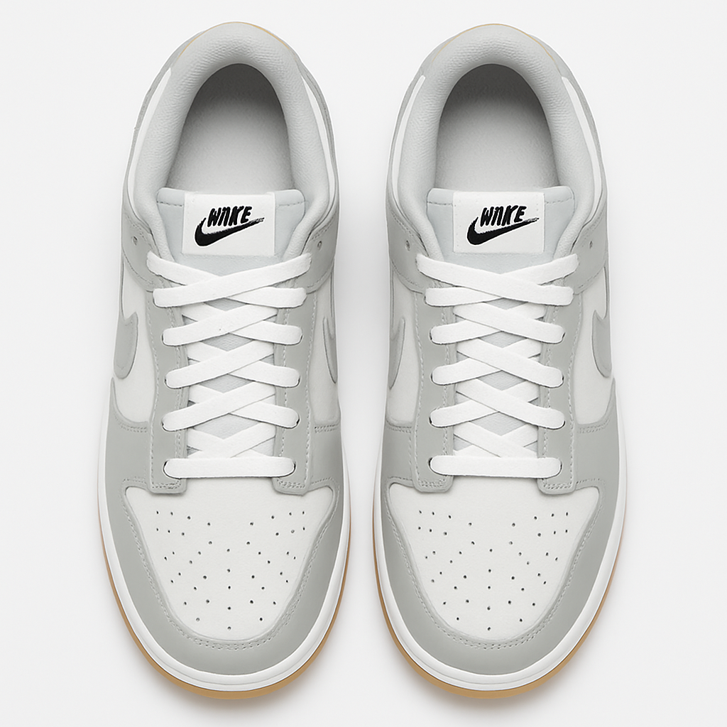 Tênis SB Dunk Low - Cinza / Caramelo