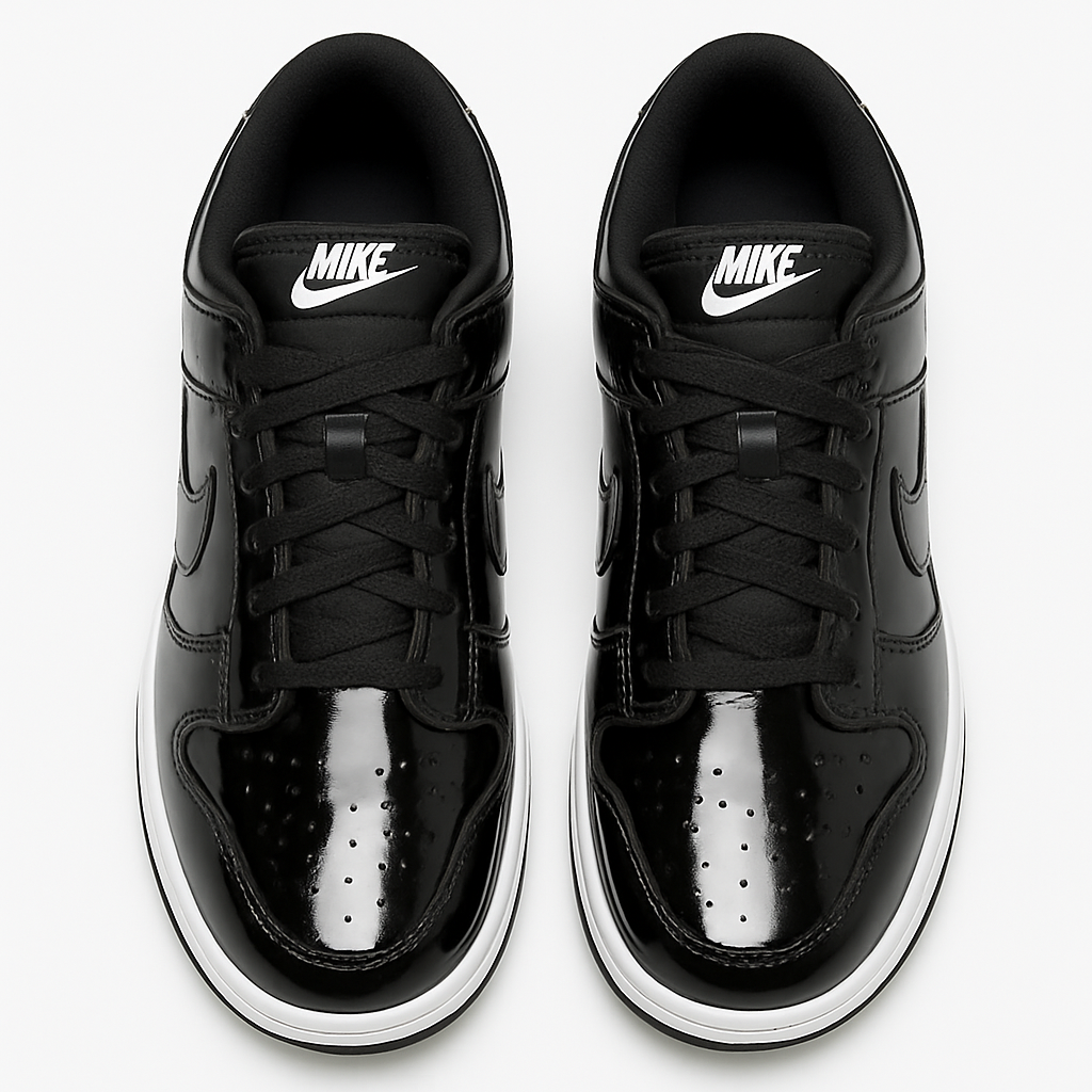 Tênis SB Dunk Low - Preto / Preto Verniz