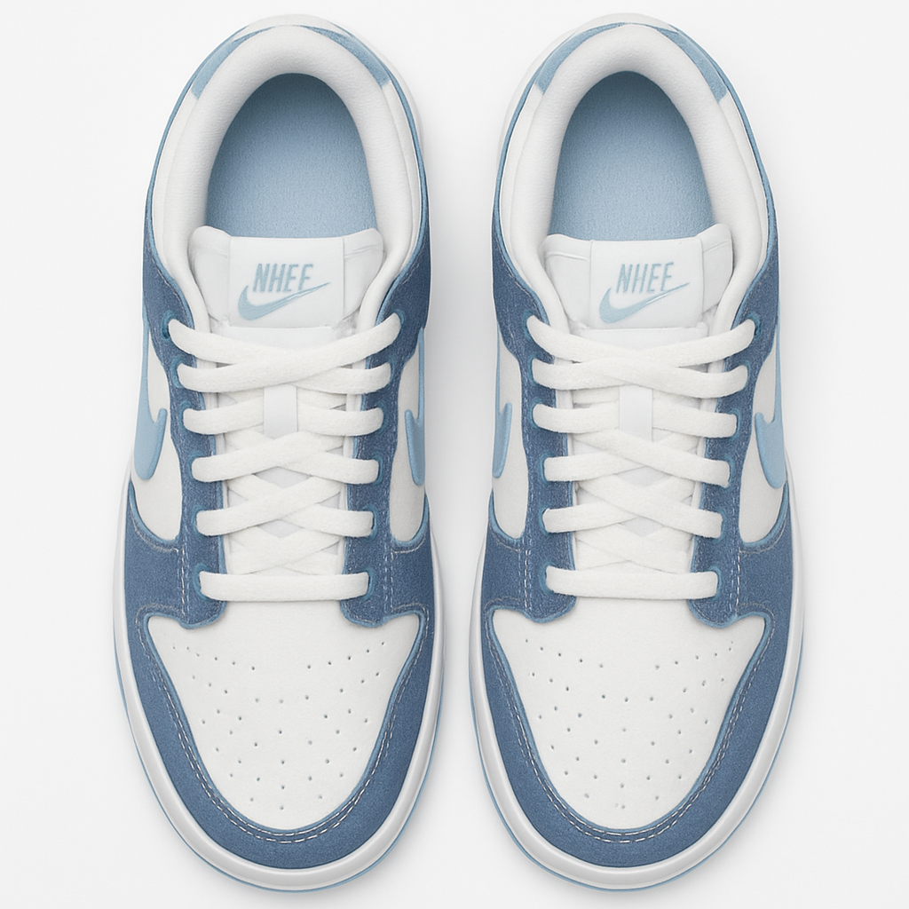 Tênis SB Dunk Low - Gliter Azul Jeans
