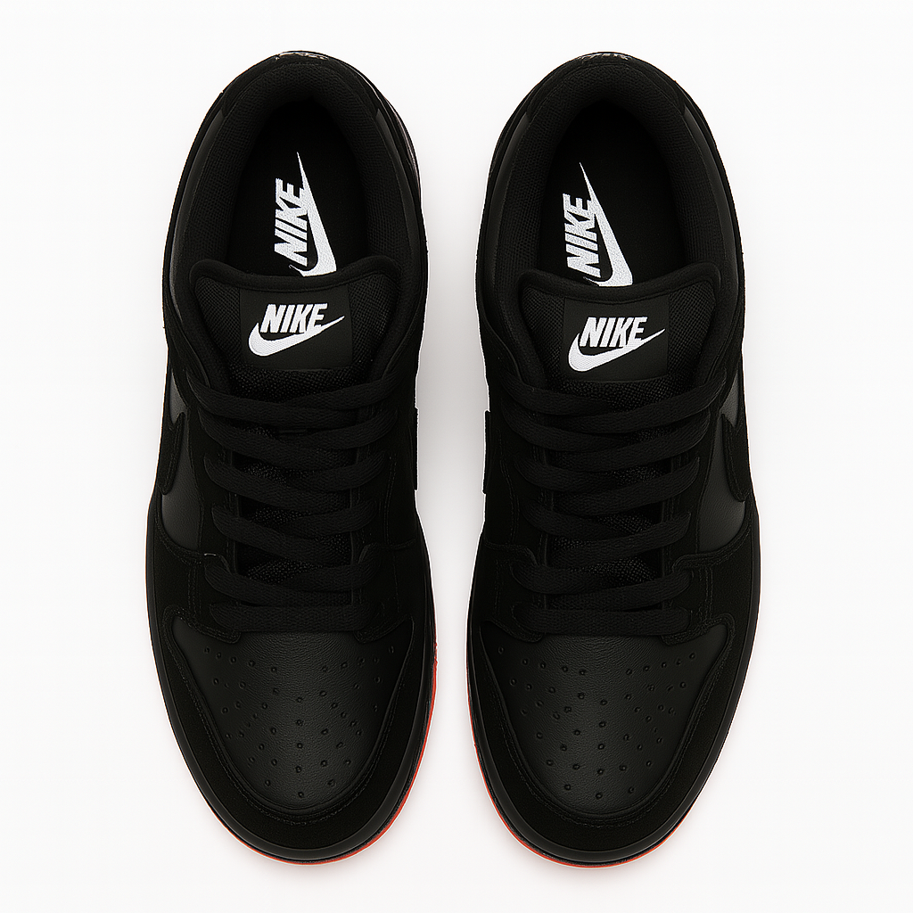 Tênis SB Dunk Low - Grafite/Preto/Vermelho