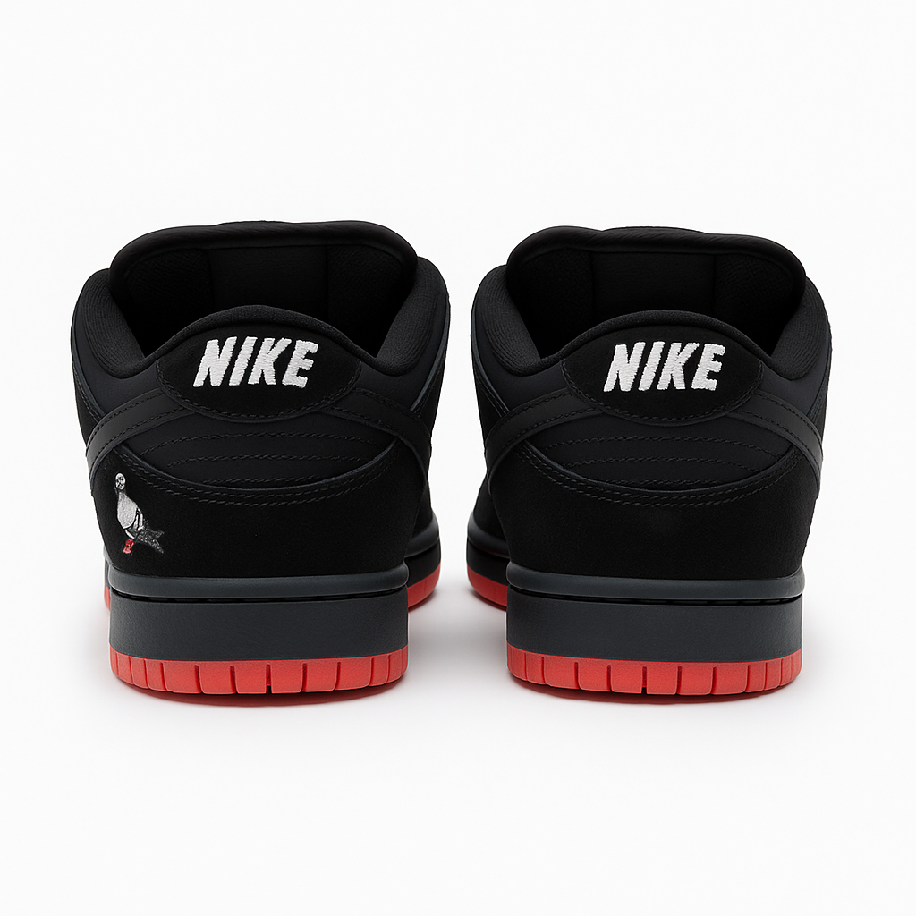 Tênis SB Dunk Low - Grafite/Preto/Vermelho