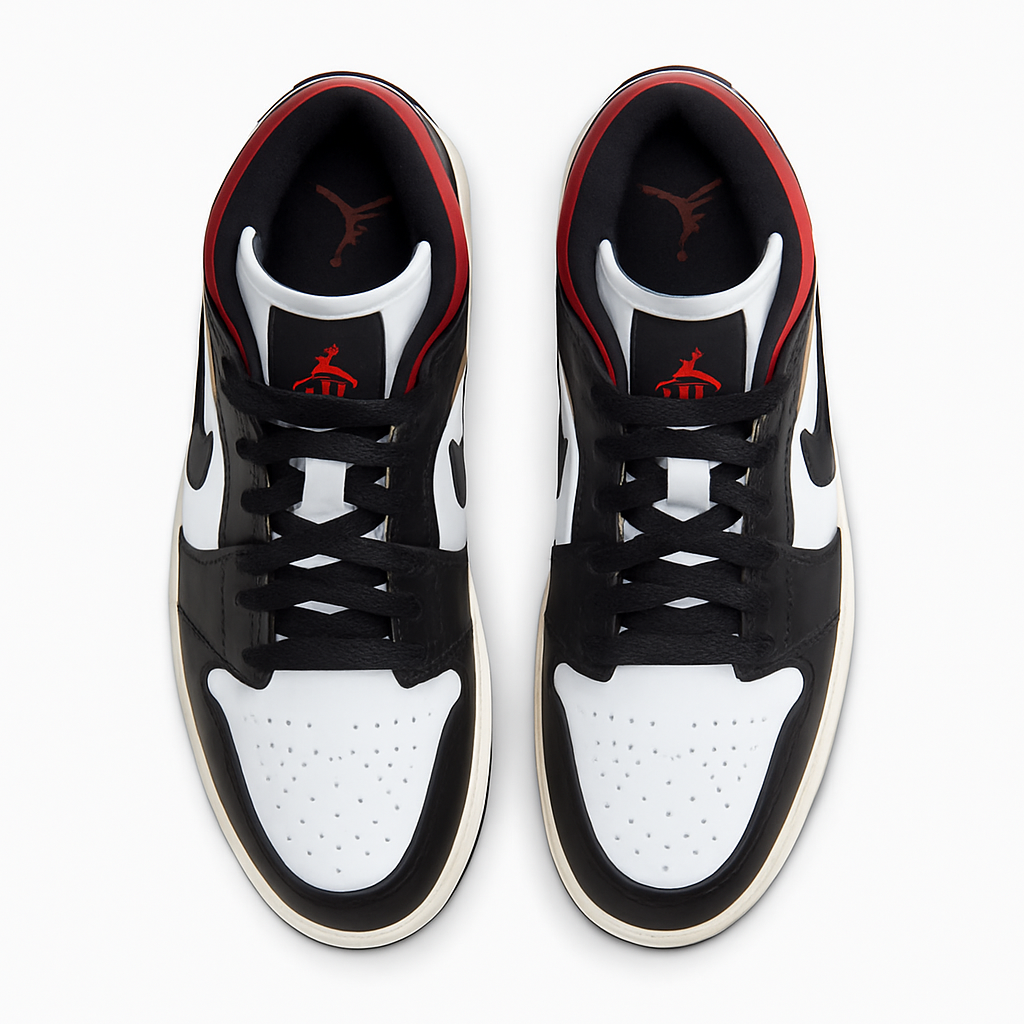 Tênis Air Jordan 1 - Preto / Vermelho / Branco